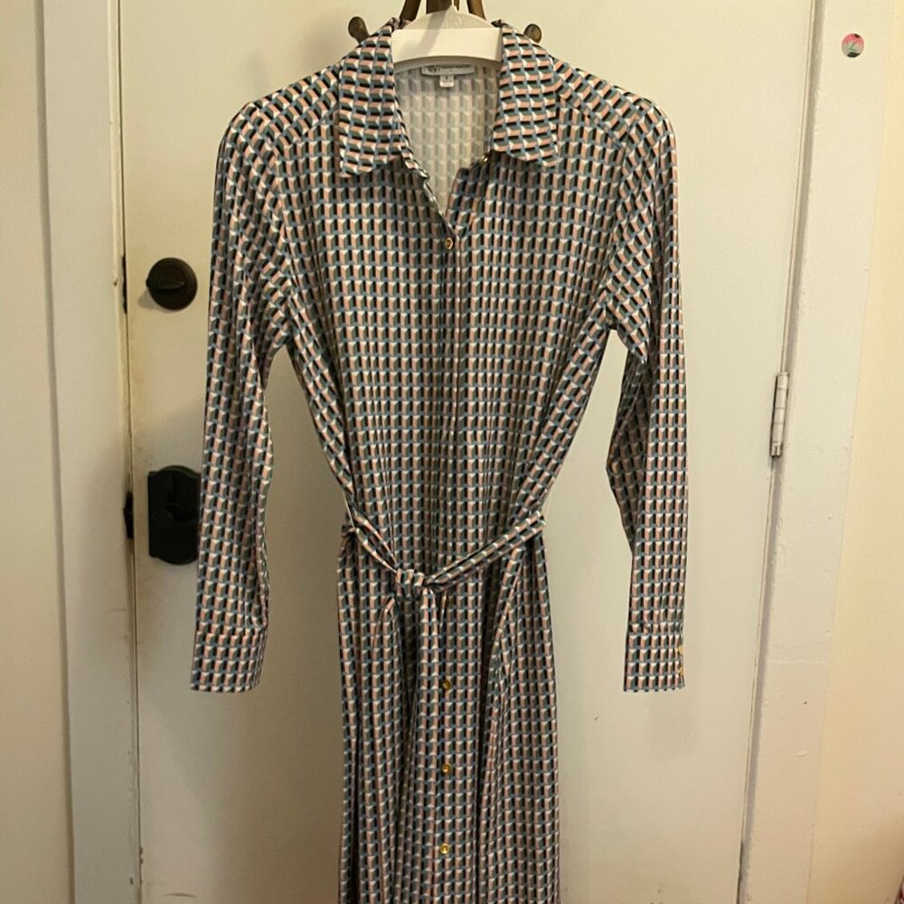 Mod shirt dress Alexia Admor for Neiman Marcus
